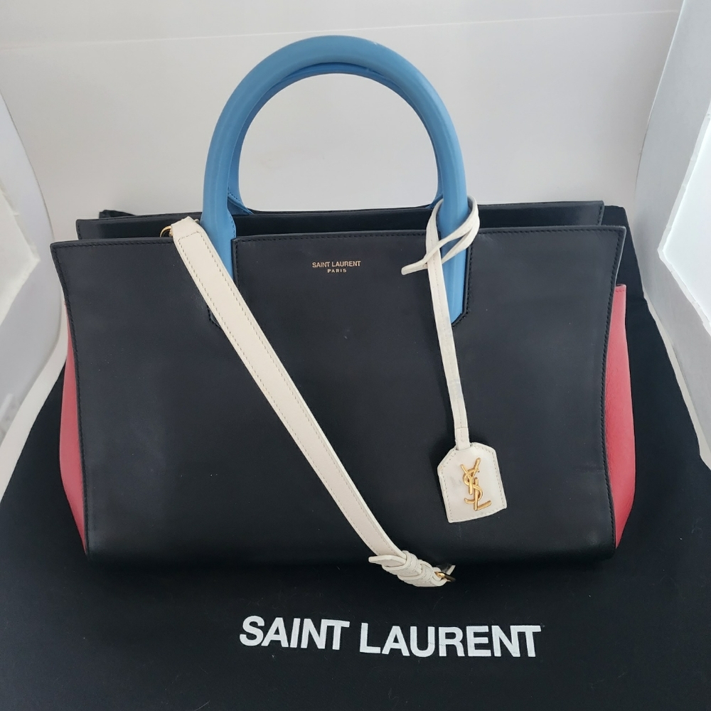 YVES SAINT LAURENT Multicolor Leather bag - 2 way bag